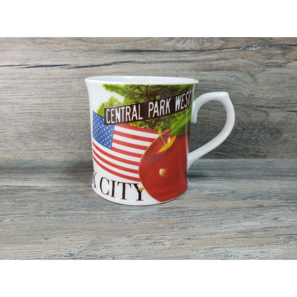 R Table New York City Broadway-Central Park West Coffee Mug